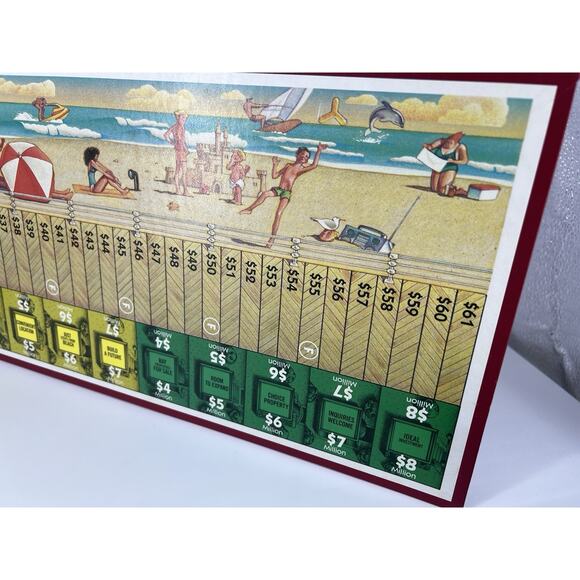 "Advance To Boardwalk" Board Game Parker Brothers 1985 Vintage 100% Complete - Picture 8 of 16